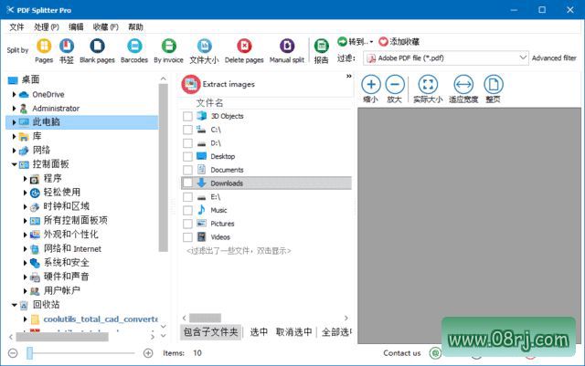 CoolUtils PDF Splitter(PDF分割工具) Pro v6.1.0.71 多语便携版