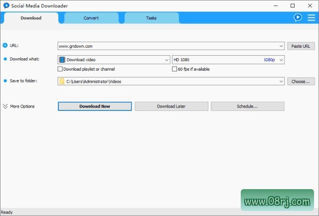 Social Media Downloader(社交媒体下载工具) v8.5.7 便携版