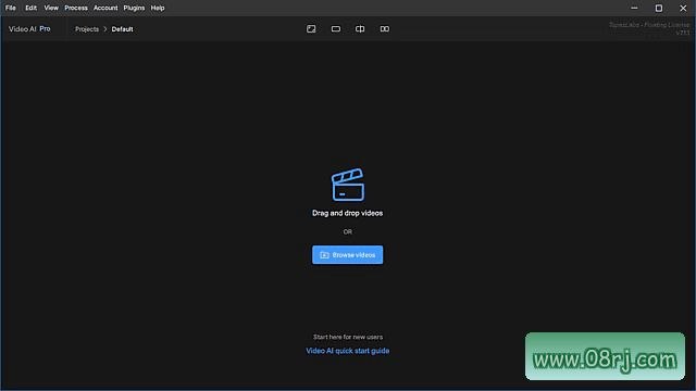 Topaz Video AI v1.7.0 便携版下载 - 人工智能视频增强修复画质