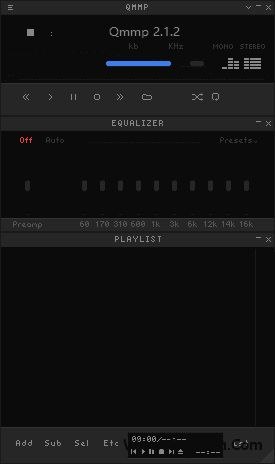 Qmmp(基于Qt的开源音乐播放器) v2.1.2 中文免费版