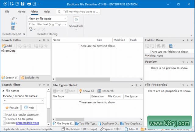Duplicate File Detective(重复文件查找工具) v8.0.83 便携版