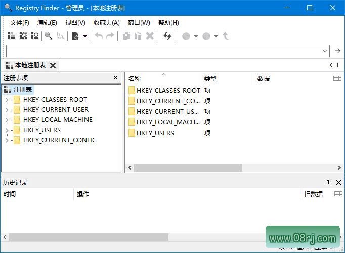 Registry Finder(注册表管理小工具) v2.63 中文绿色版