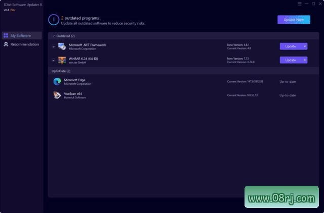 IObit Software Updater(软件更新安装工具) v9.1.0.9 便携版